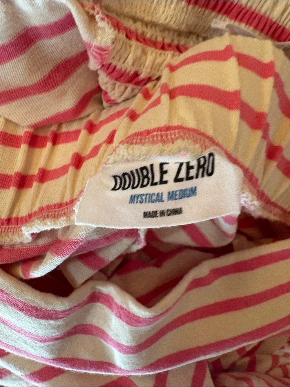 Double Zero strapless tube